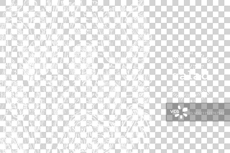 手绘绿色蔬菜设计模板图片素材