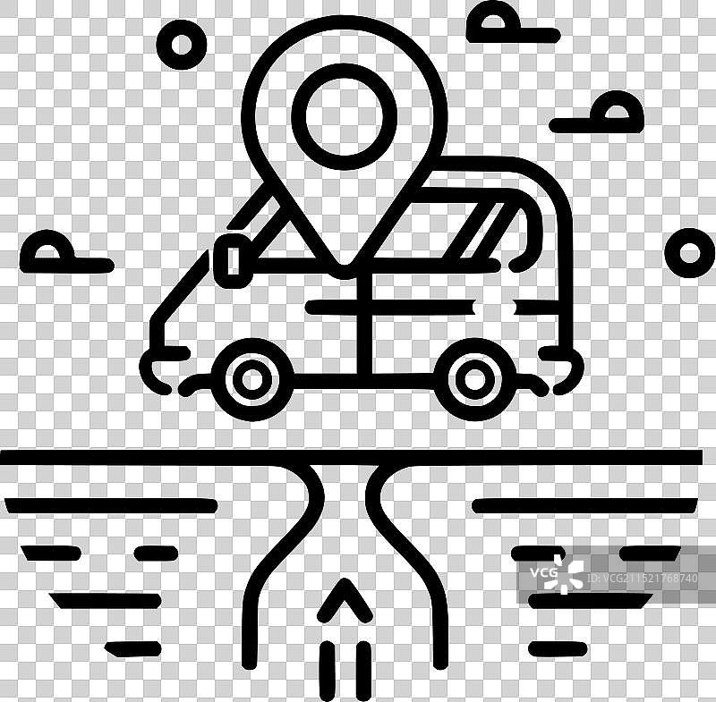 公交导航图片素材