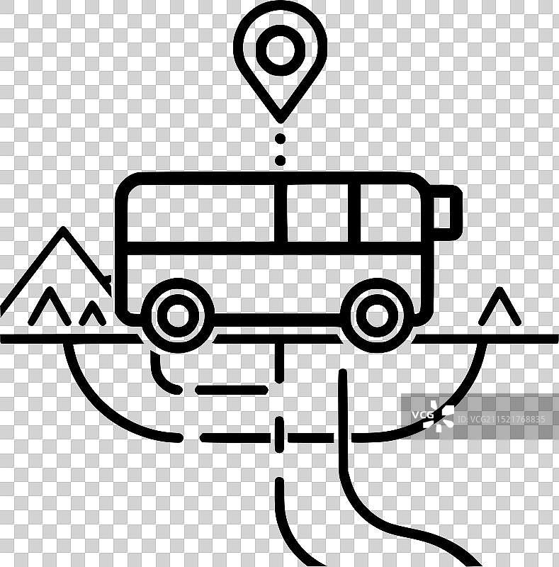 公交导航图片素材