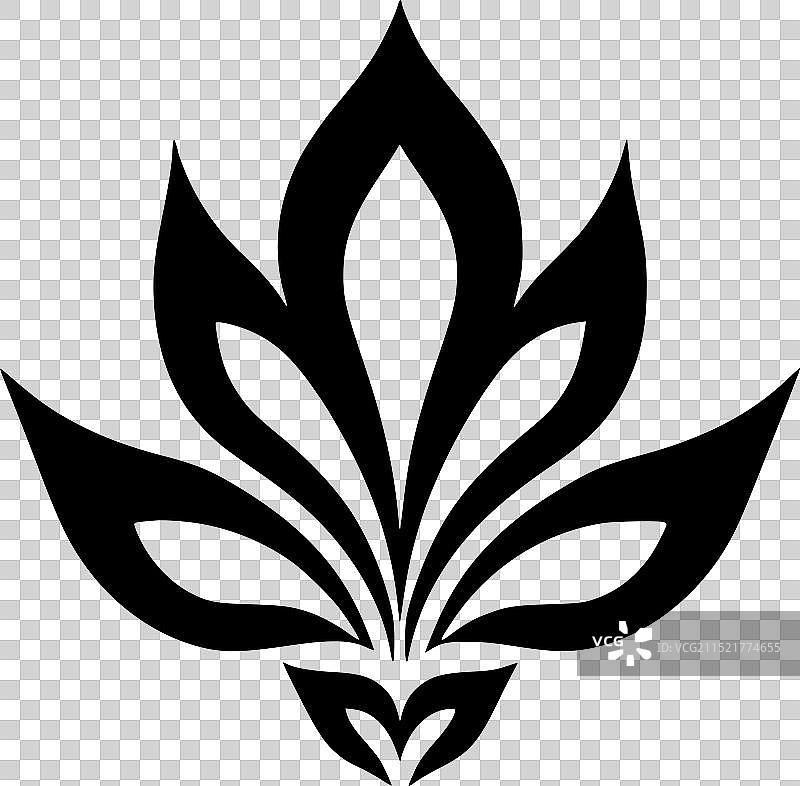 高品质莲花Logo图片素材