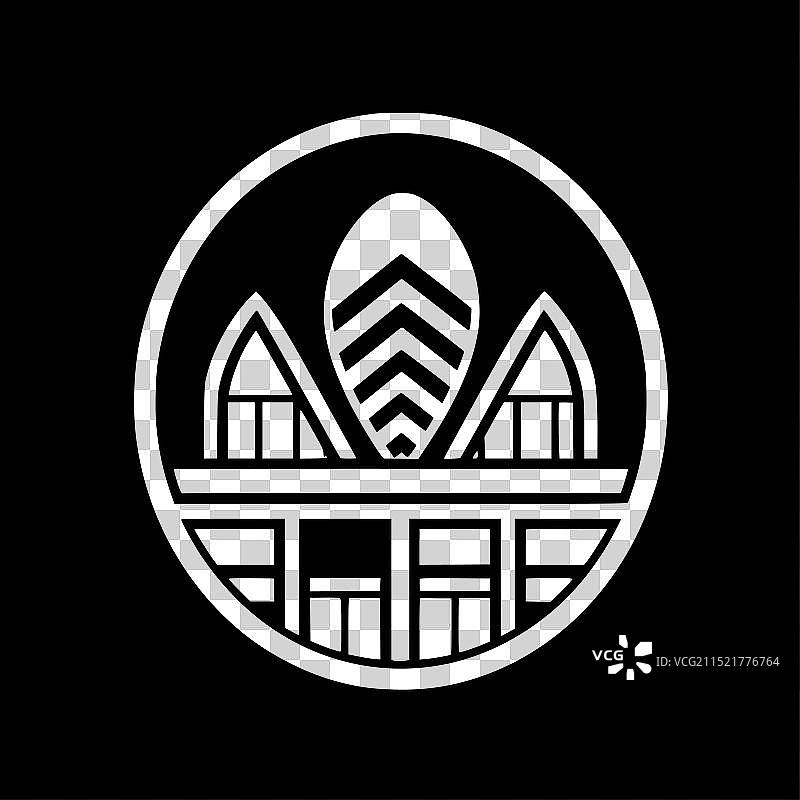 彩色玻璃 - 黑白图片素材