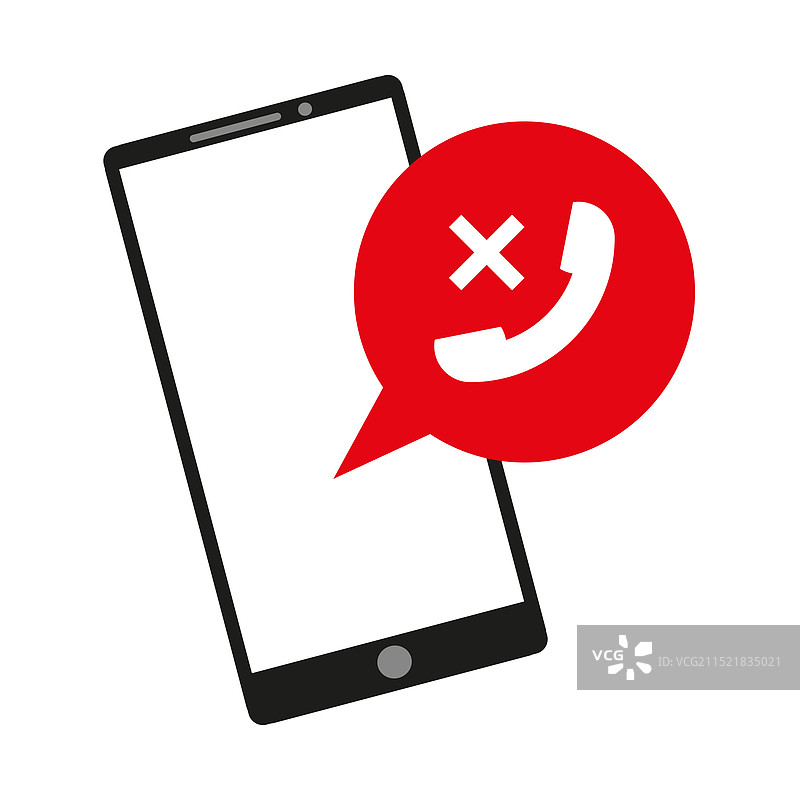 红色消息智能手机数字科技图片素材