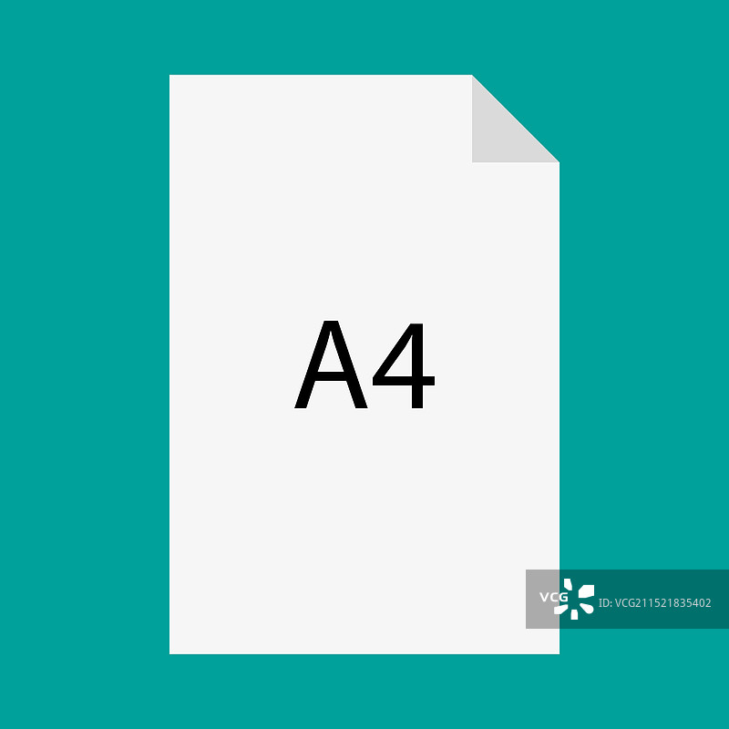 A4纸张图标设计模板页面宣传单设计图片素材