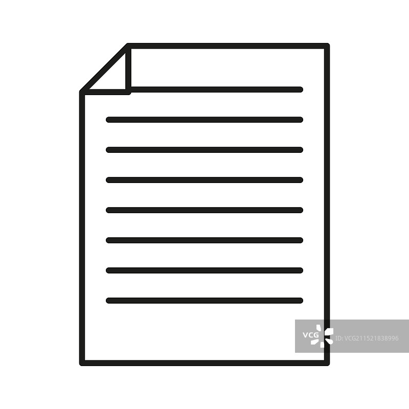 矩形纸张的手绘草图图片素材