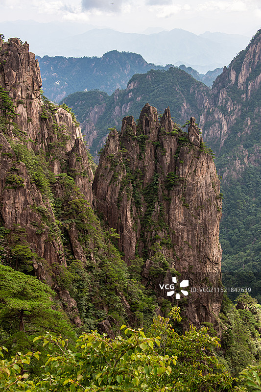 安徽省黄山笔架峰图片素材