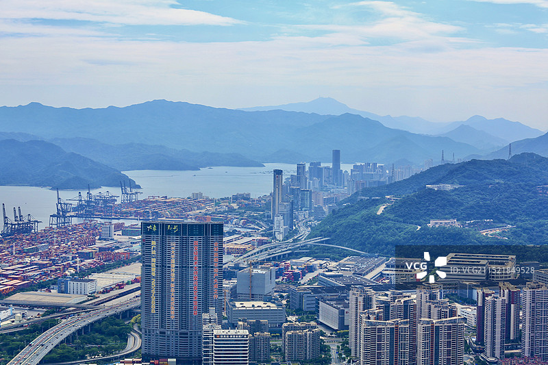 深圳盐田港图片素材