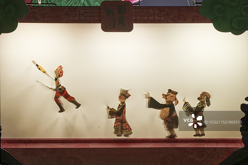 皮影戏西游记图片素材