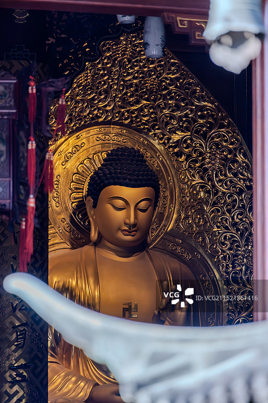 上海松江西林禅寺佛像图片素材
