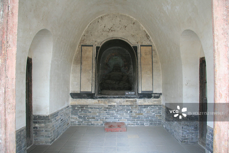 山西晋中平遥古城镇国寺图片素材