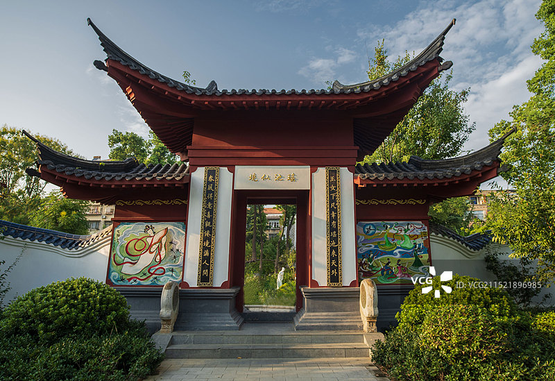 孝感市董永公园图片素材