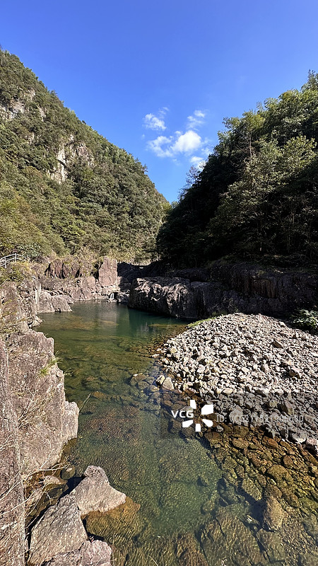 金华磐安县舞龙峡景区图片素材