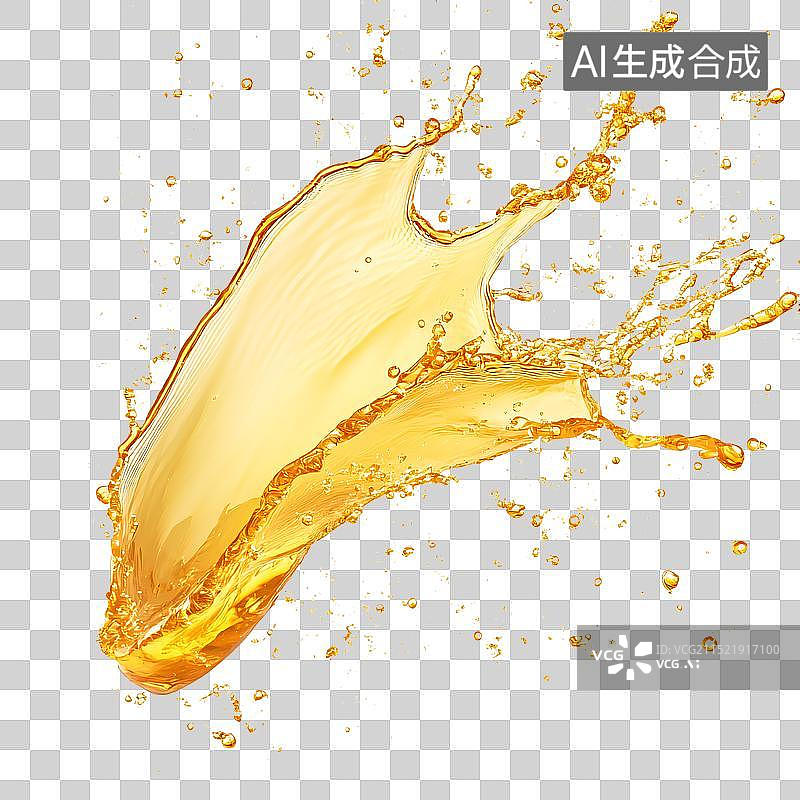 【AI数字艺术】飞溅的果汁饮料元素图片素材