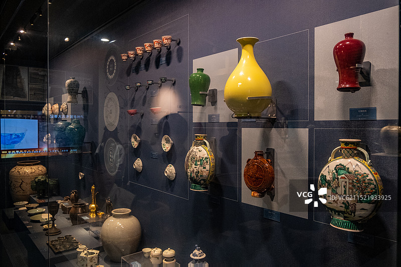 四川省泸州市江阳区泸州老窖博物馆内景图片素材