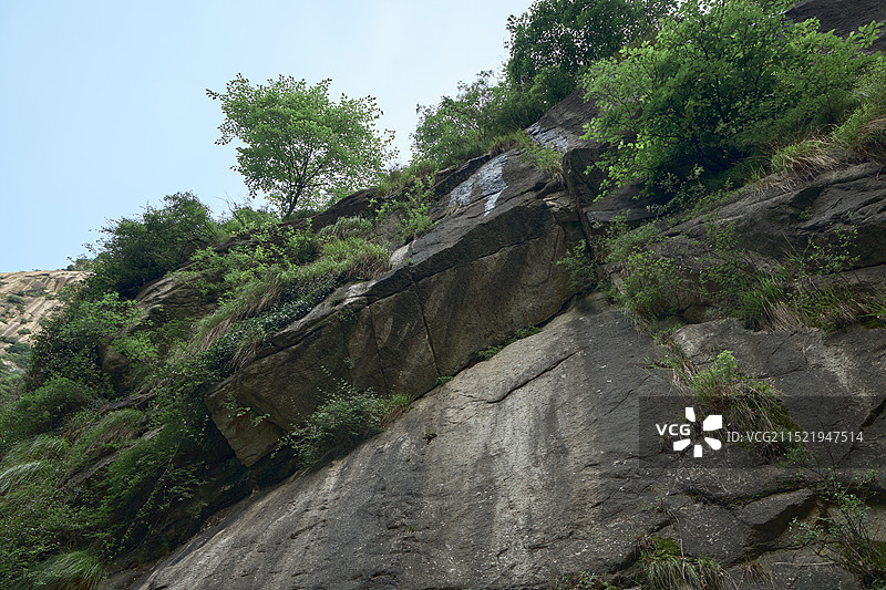 陕西旅游五岳天险西岳华山图片素材
