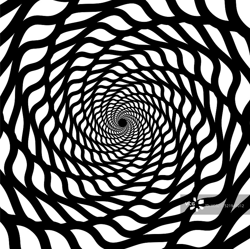 迷幻催眠螺旋图案漩涡图片素材