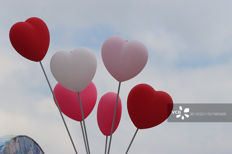 爱心气球图片素材