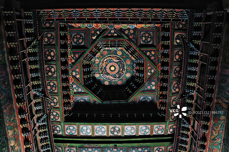 山西大同永安寺图片素材