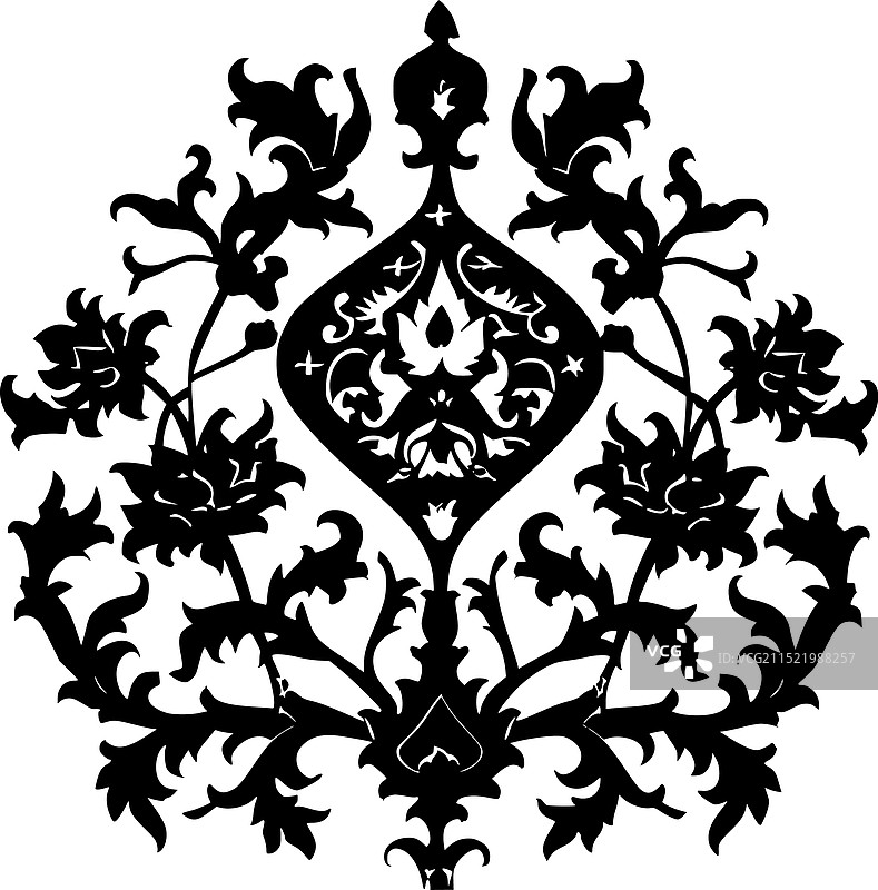 波斯风格无缝图案图片素材