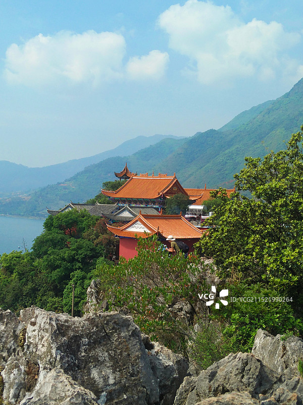 玉溪澄江县禄充景区图片素材