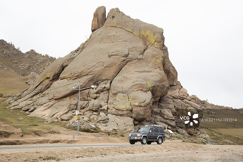 蒙古国乌兰巴托“特日勒吉国家公园”三友洞图片素材