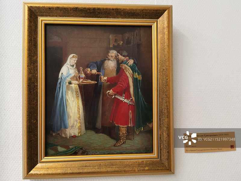 巴尔瑙尔美术博物馆的静物绘画作品-斯拉夫做客图片素材