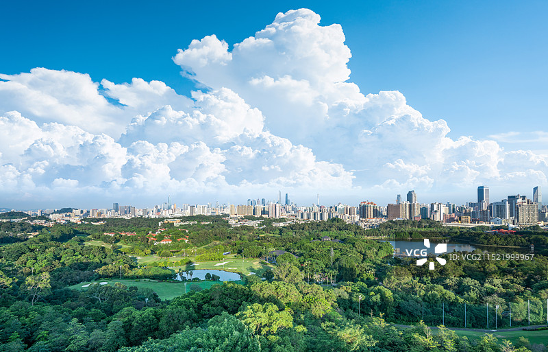 广州城市天空图片素材