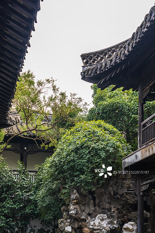 晚清第一园——扬州何园图片素材