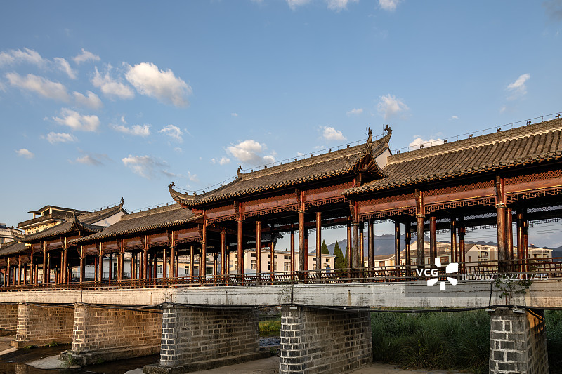 泾县榔桥镇榔桥图片素材