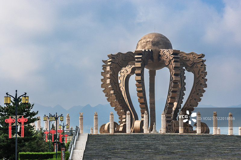 张家口黄帝城遗址文化旅游区图片素材