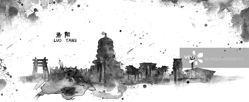 城市建筑洛阳图片素材