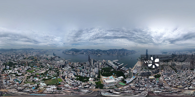 香港维多利亚湾图片素材