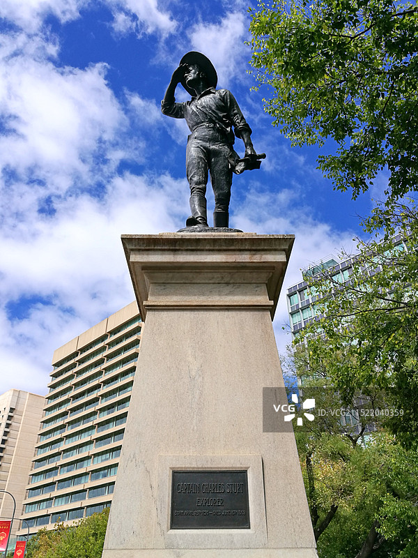 澳大利亚阿德莱德Captain Charles Sturt Expiorer图片素材