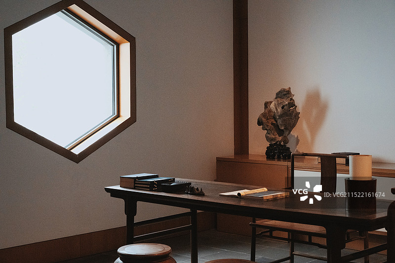 苏州博物馆室内图片素材