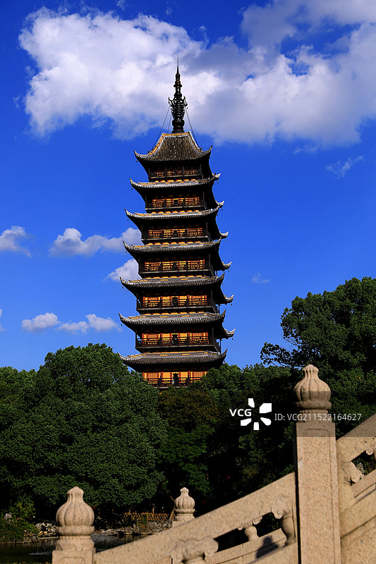 苏州常熟方塔图片素材