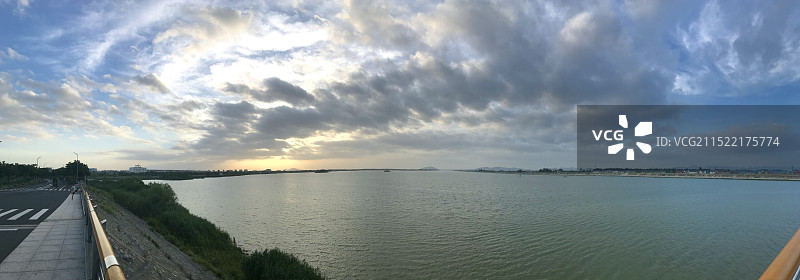 南京高淳固城湖全景图片素材
