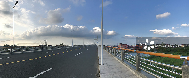 南京高淳固城湖大桥图片素材