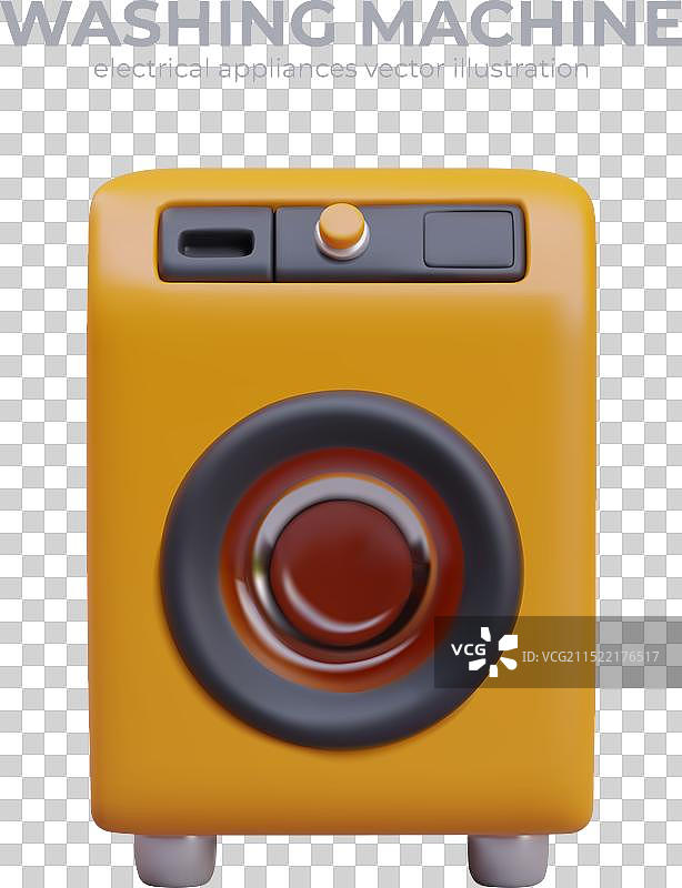 现代洗衣机图片素材