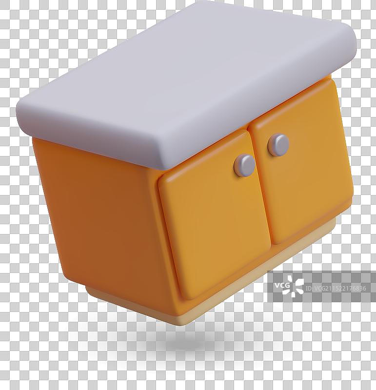 卡通中带有两扇门的坐便器的侧面图片素材