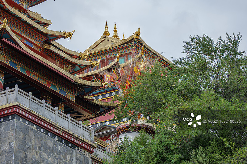 迪庆香格里拉独克宗古城图片素材