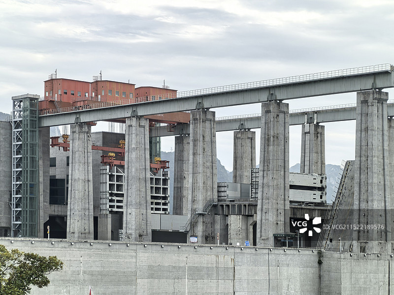 宜昌三峡大坝图片素材