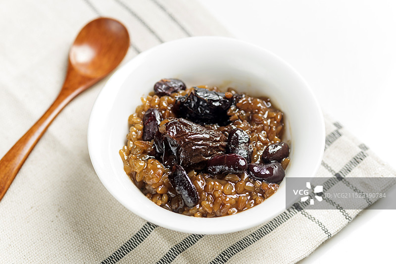 陕西小吃甑糕特写图片素材