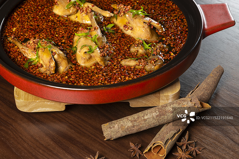 红油椒麻鸡-传统中餐美食图片素材