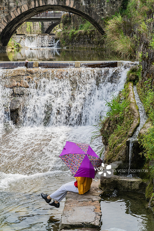 安徽绩溪县家朋古镇图片素材