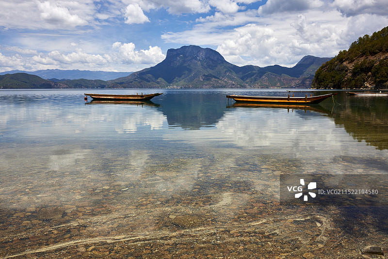 泸沽湖3图片素材
