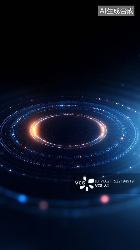 【AI数字艺术】万物互联 科技概念海报图片素材