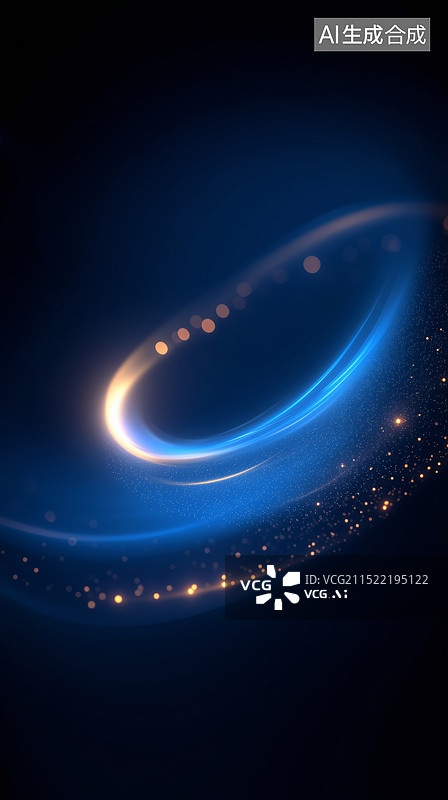 【AI数字艺术】科技概念海报背景图片素材