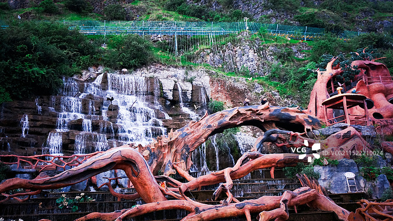 丽江观音峡景区图片素材