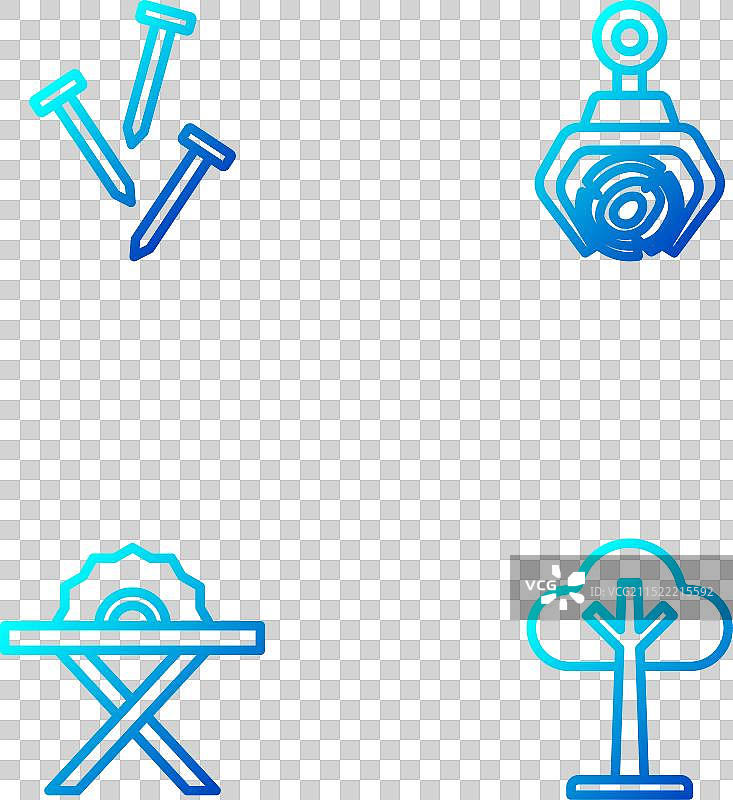 树电动圆锯金属合集图片素材