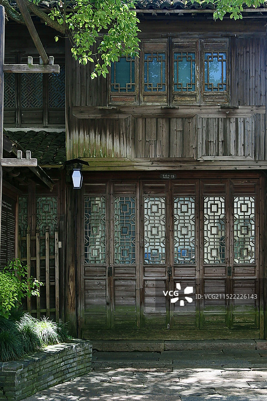 古镇度假酒店图片素材