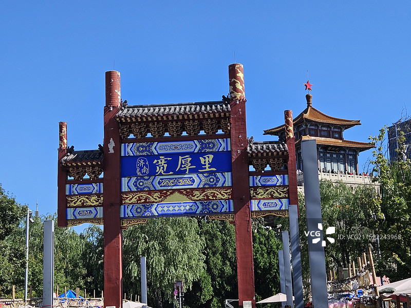 山东济南宽厚里图片素材